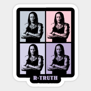 R-Truth Wrestling Pop Art Sticker